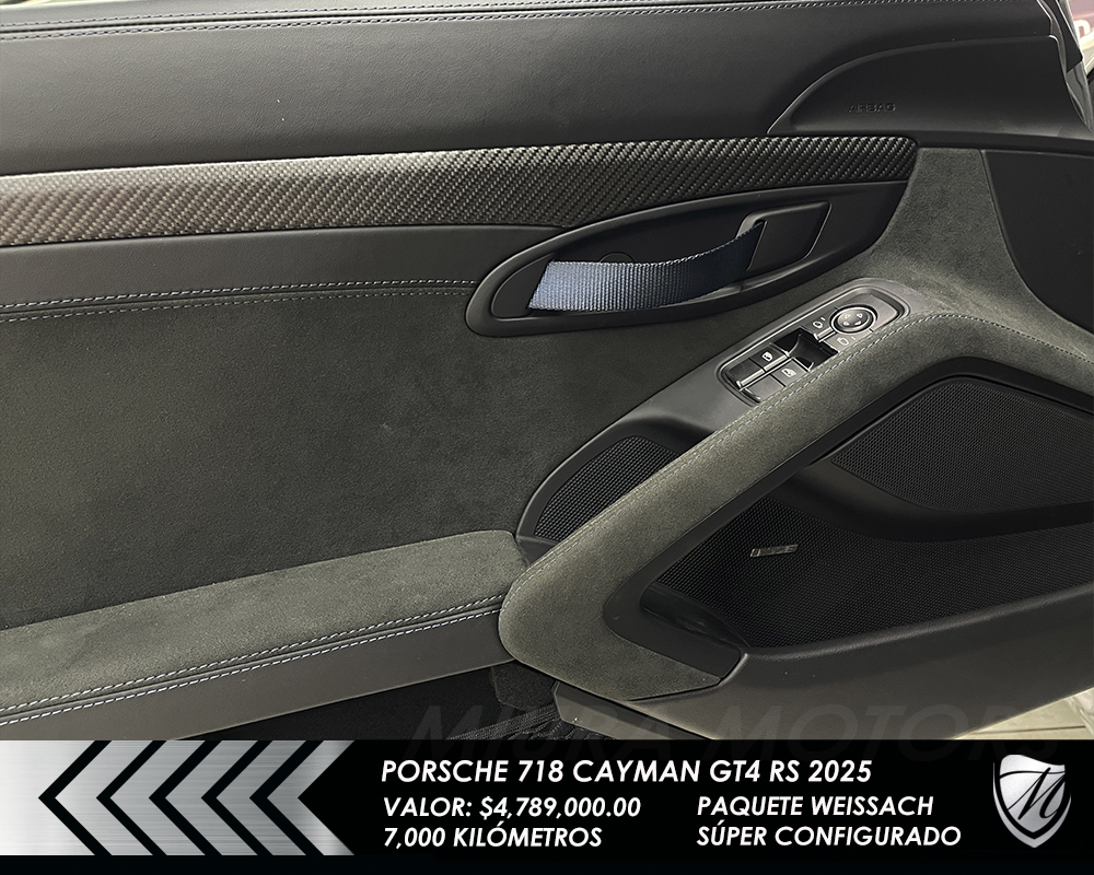 Porsche 718 Cayman GT4 RS Weissach 2025 - Imagen 23