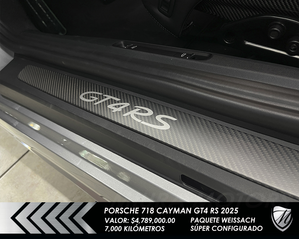 Porsche 718 Cayman GT4 RS Weissach 2025 - Imagen 25
