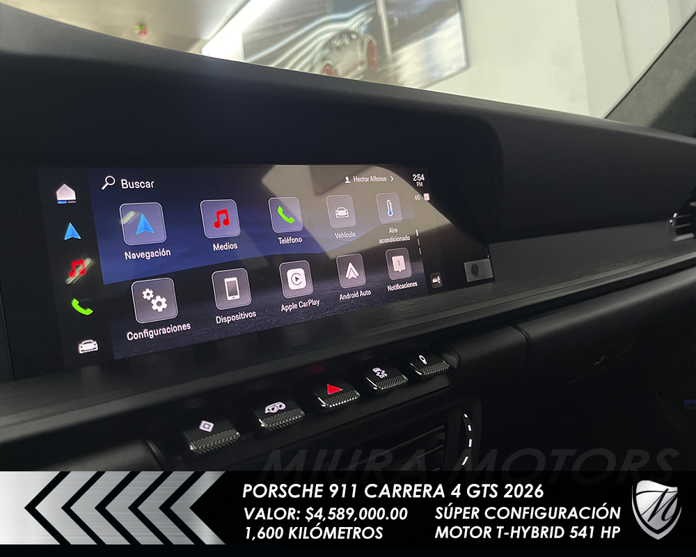 Porsche 911 Carrera 4 GTS T-Hybrid 2026 - Imagen 25