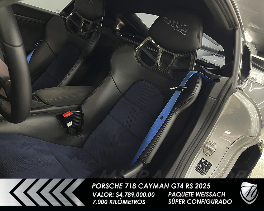 Porsche 718 Cayman GT4 RS Weissach 2025 - Imagen 26