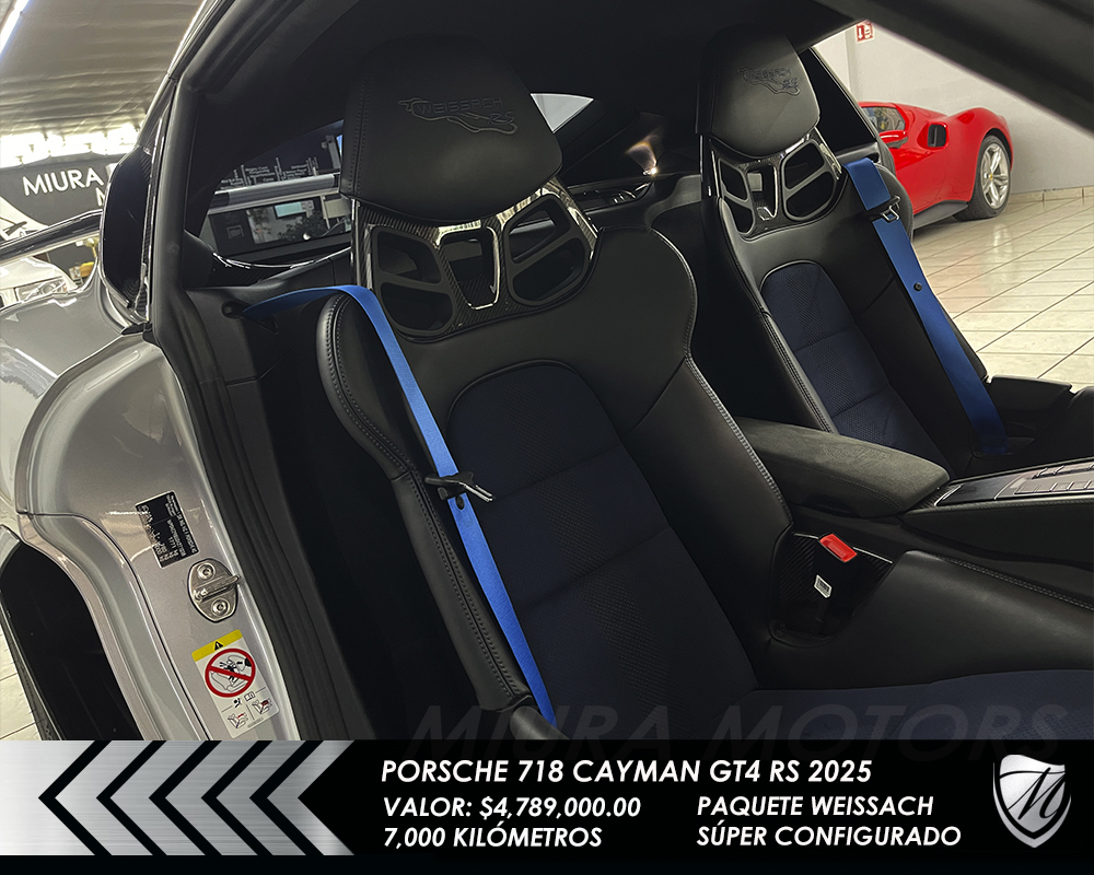 Porsche 718 Cayman GT4 RS Weissach 2025 - Imagen 27