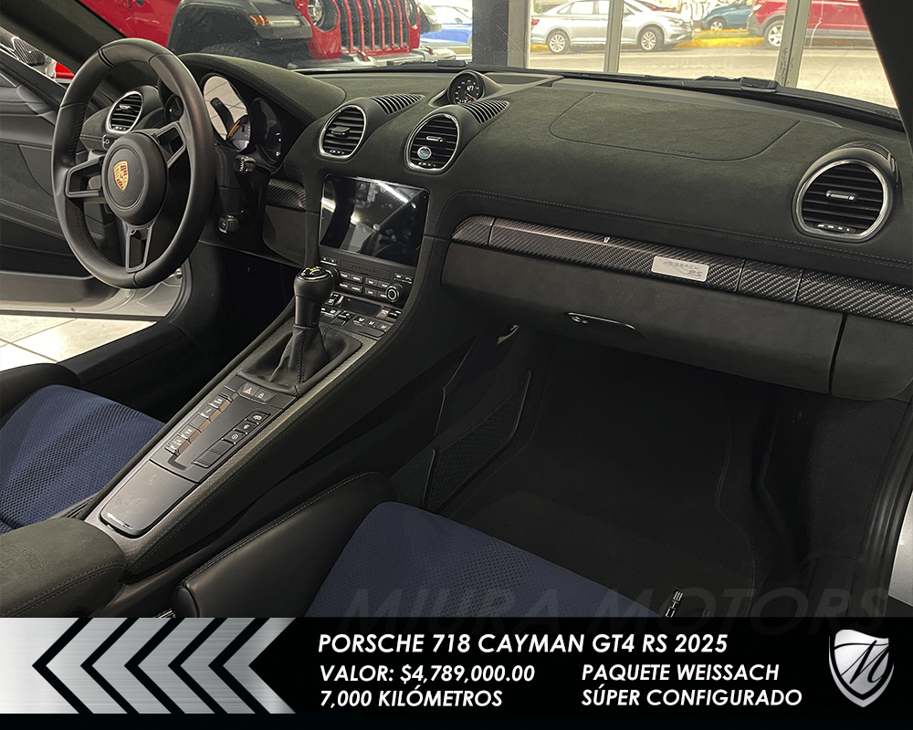 Porsche 718 Cayman GT4 RS Weissach 2025 - Imagen 28