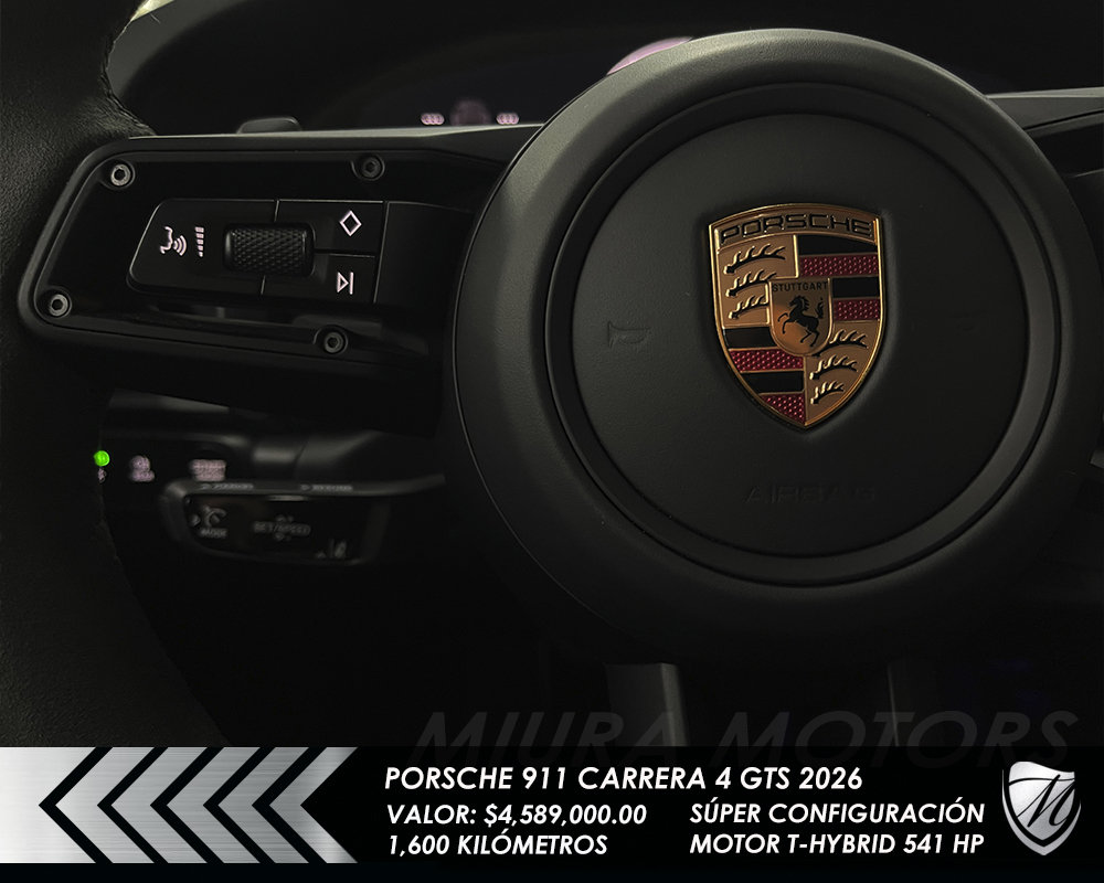 Porsche 911 Carrera 4 GTS T-Hybrid 2026 - Imagen 28