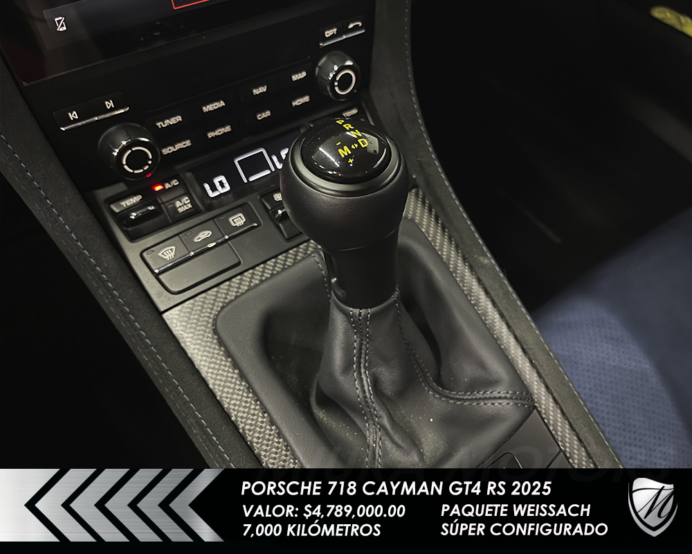 Porsche 718 Cayman GT4 RS Weissach 2025 - Imagen 31