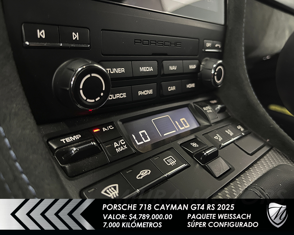 Porsche 718 Cayman GT4 RS Weissach 2025 - Imagen 32