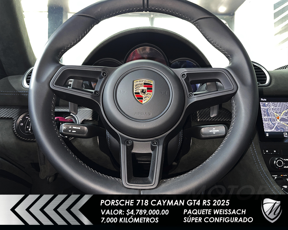 Porsche 718 Cayman GT4 RS Weissach 2025 - Imagen 35