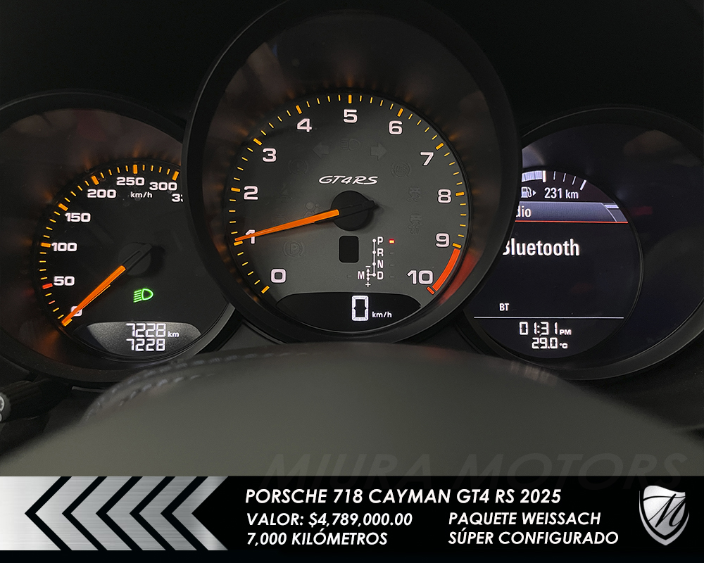 Porsche 718 Cayman GT4 RS Weissach 2025 - Imagen 36