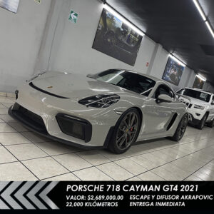 Porsche 718 Cayman GT4 2021