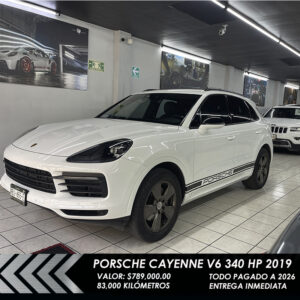 Porsche Cayenne 2019 3.0 V6 340hp Tiptronic S Factura Original