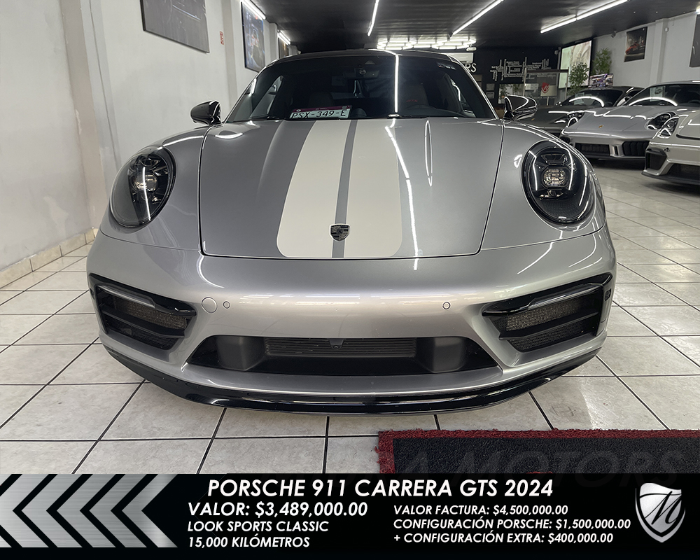 Porsche 911 Carrera GTS 2024 Look Sport Classic RWD Techo Carbono PCCB 14mil km - Imagen 2