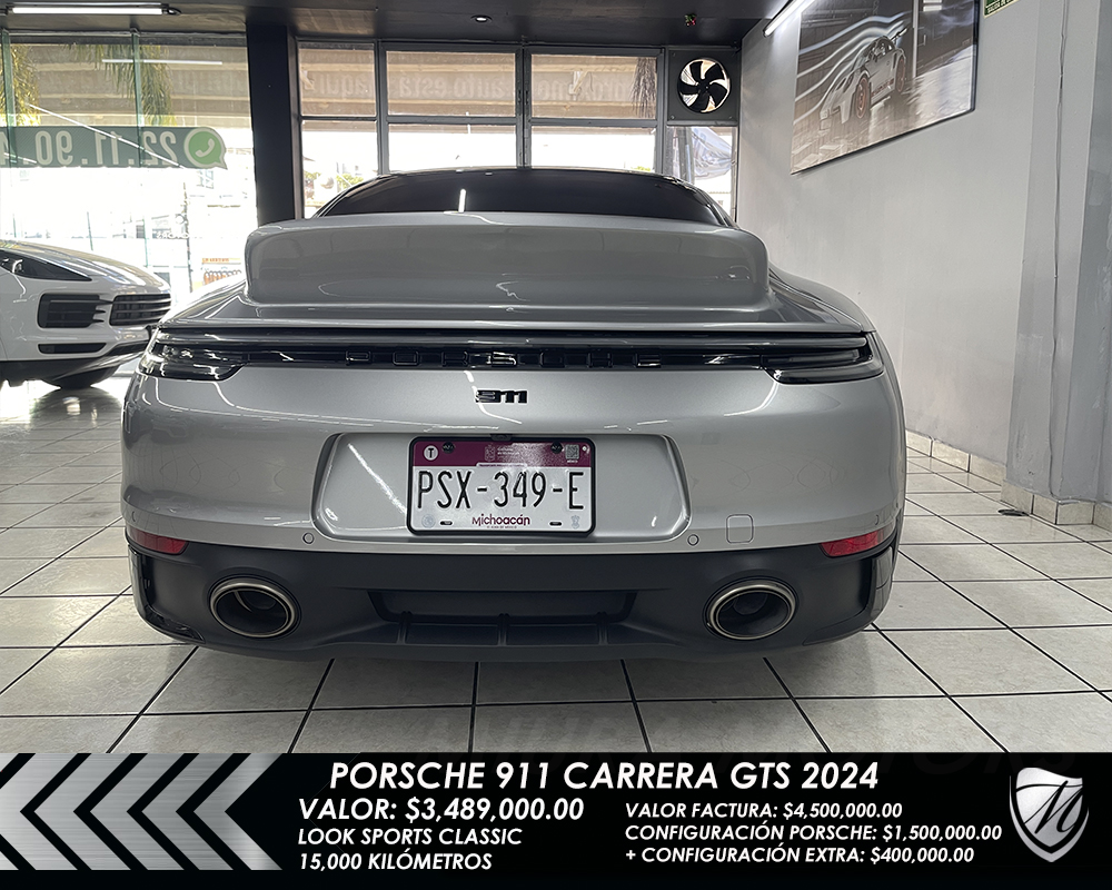 Porsche 911 Carrera GTS 2024 Look Sport Classic RWD Techo Carbono PCCB 14mil km - Imagen 5