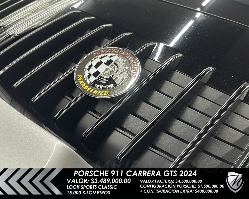 Porsche 911 Carrera GTS 2024 Look Sport Classic RWD Techo Carbono PCCB 14mil km - Imagen 8
