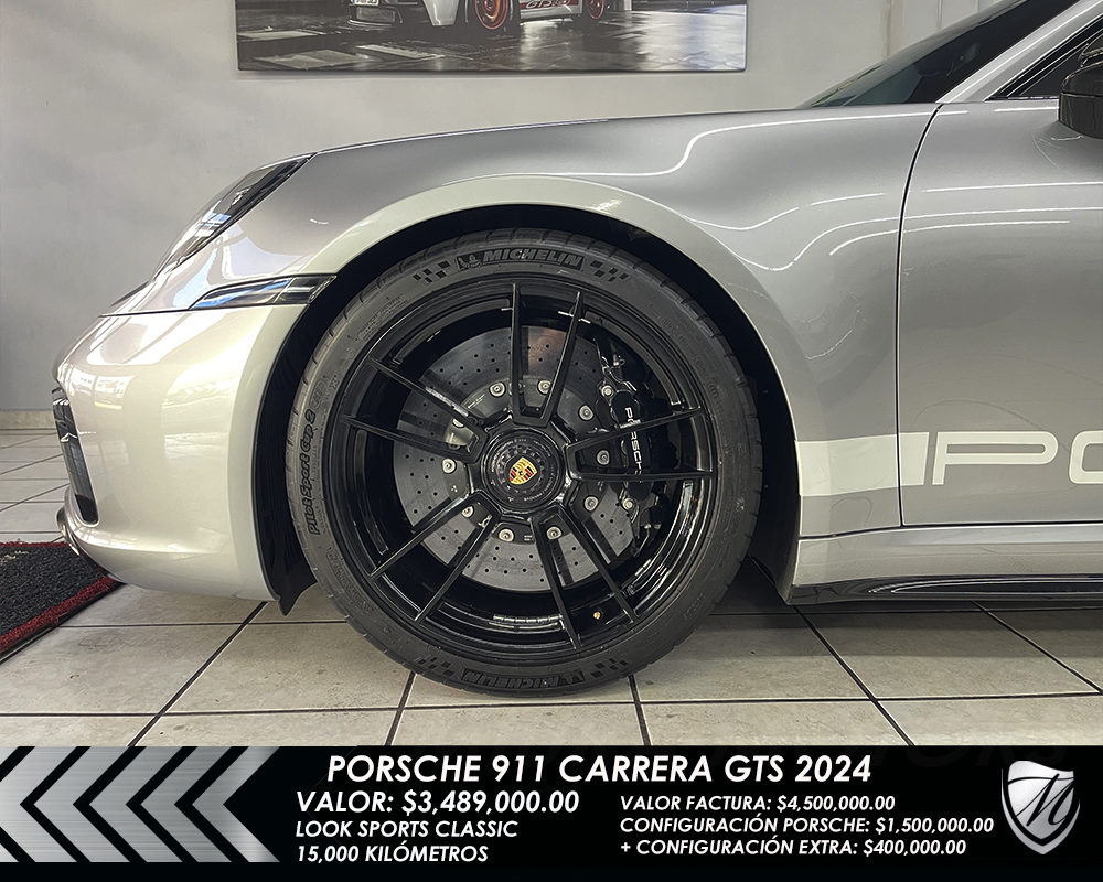 Porsche 911 Carrera GTS 2024 Look Sport Classic RWD Techo Carbono PCCB 14mil km - Imagen 9