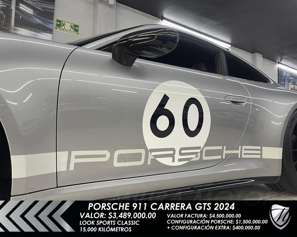 Porsche 911 Carrera GTS 2024 Look Sport Classic RWD Techo Carbono PCCB 14mil km - Imagen 10