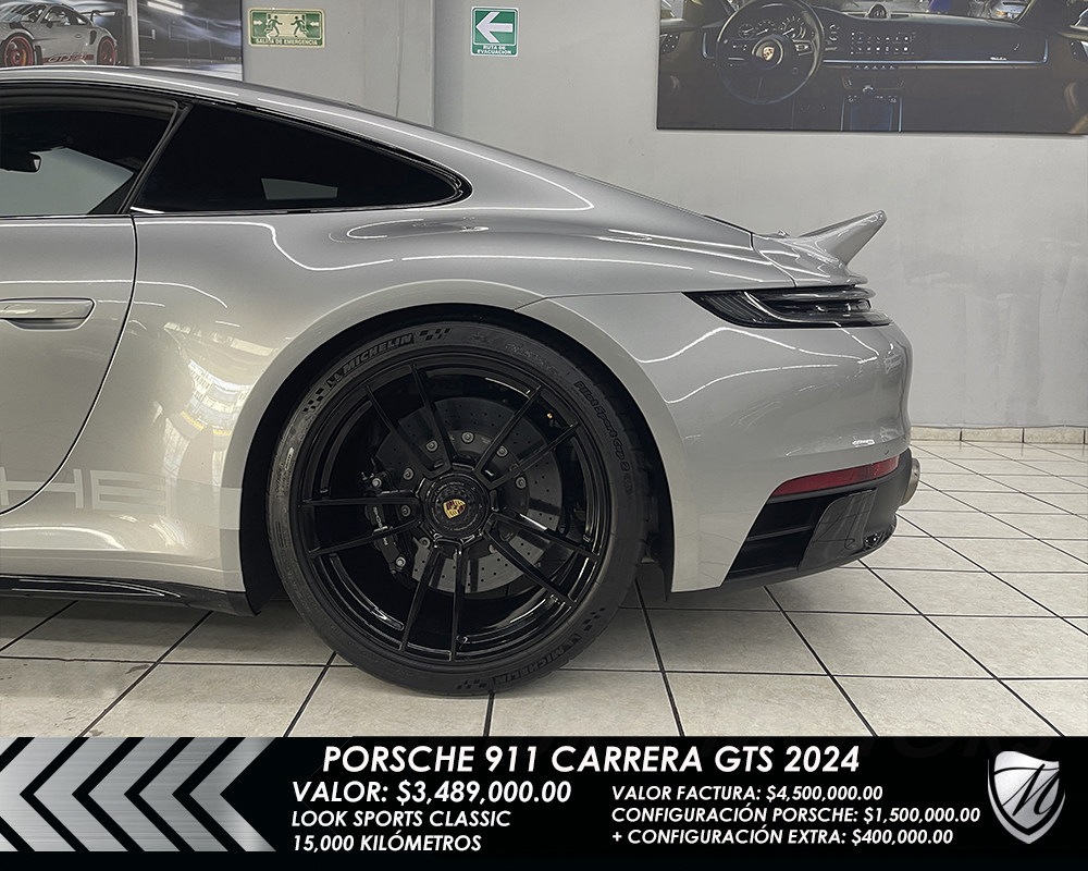 Porsche 911 Carrera GTS 2024 Look Sport Classic RWD Techo Carbono PCCB 14mil km - Imagen 11