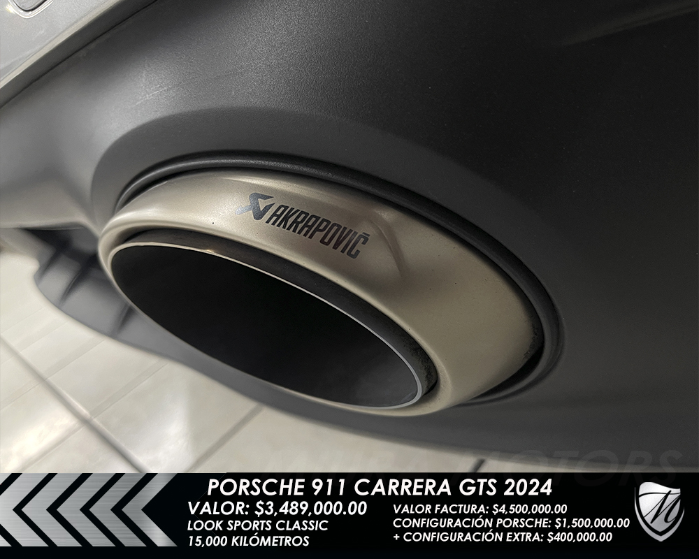 Porsche 911 Carrera GTS 2024 Look Sport Classic RWD Techo Carbono PCCB 14mil km - Imagen 15