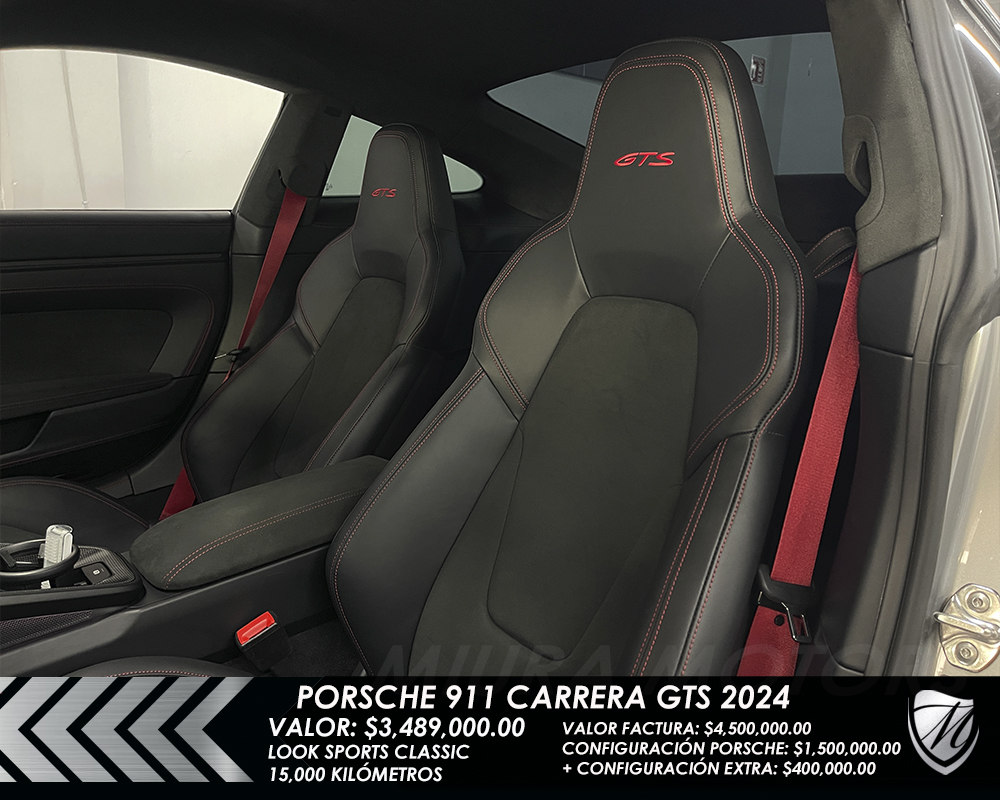 Porsche 911 Carrera GTS 2024 Look Sport Classic RWD Techo Carbono PCCB 14mil km - Imagen 19