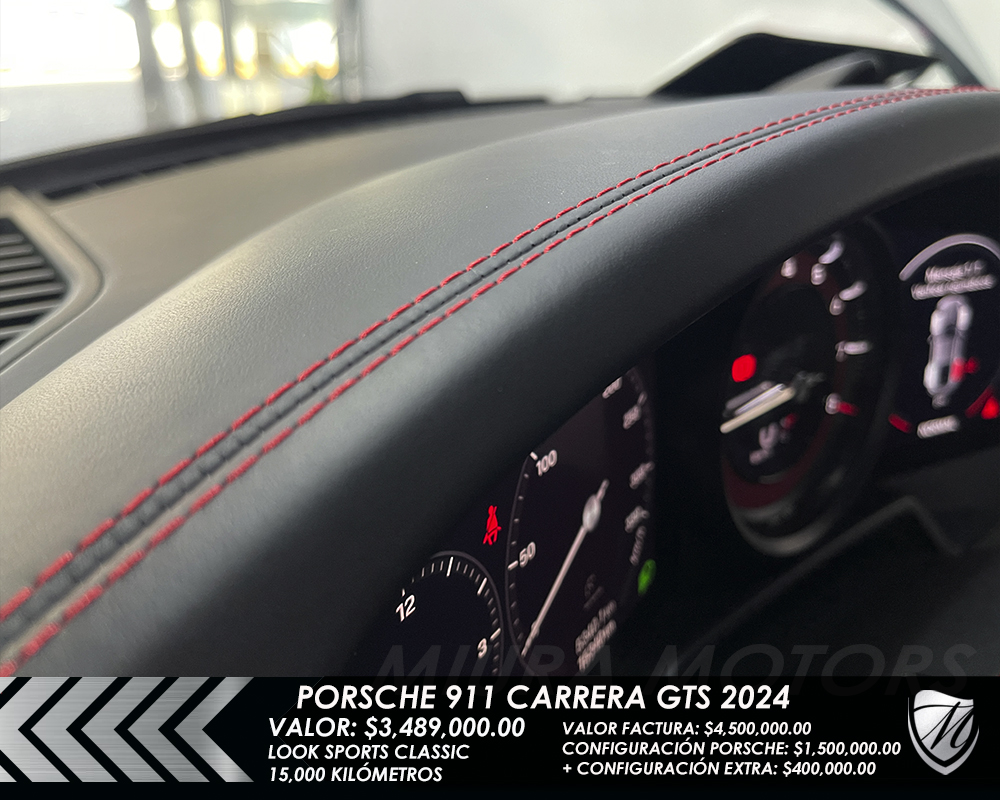 Porsche 911 Carrera GTS 2024 Look Sport Classic RWD Techo Carbono PCCB 14mil km - Imagen 27