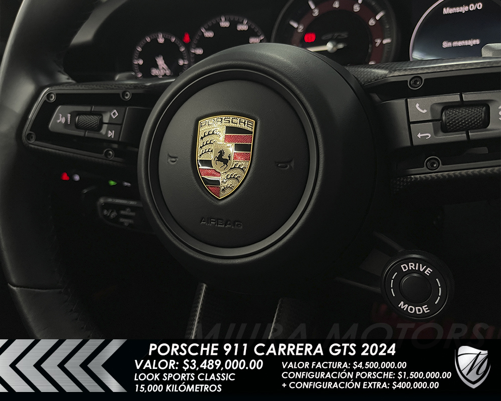 Porsche 911 Carrera GTS 2024 Look Sport Classic RWD Techo Carbono PCCB 14mil km - Imagen 29